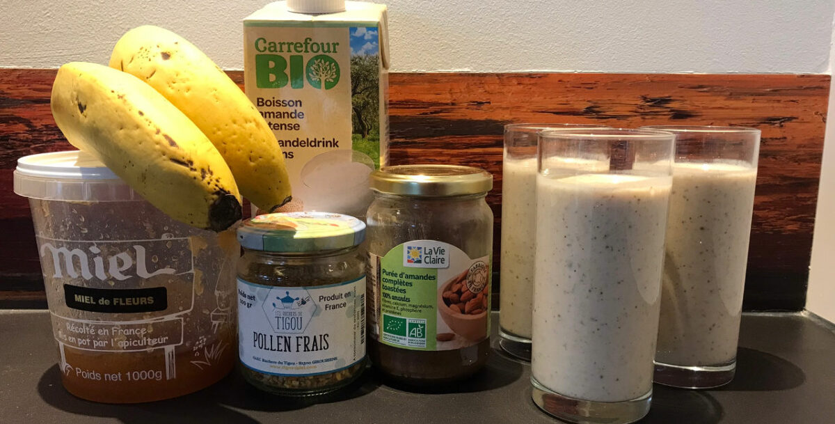 Smoothie Banane-Amande